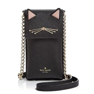 Kate Spade Cat North South Phone Case & Card Holder